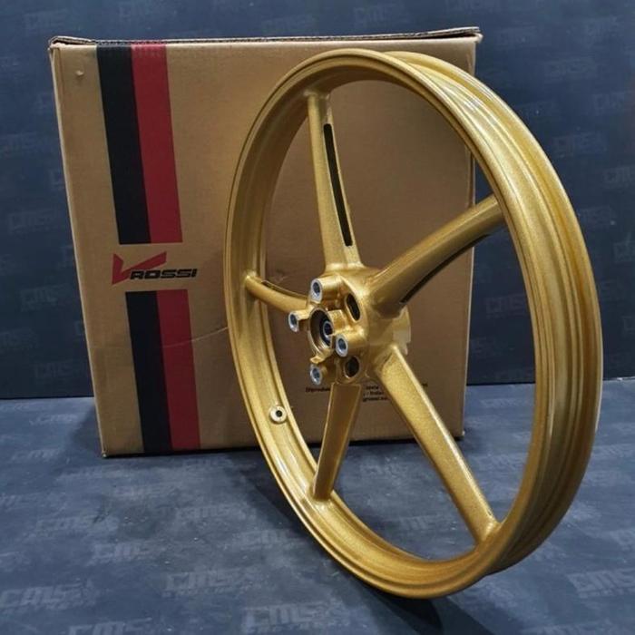 Velg Velek Veleg Racing Motor Vrossi Sanca Beat Scoopy Vario 125 150 Ring 17 Gold Metalik Velg