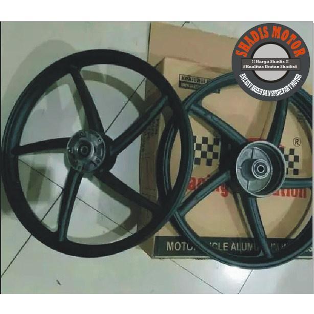 Velg Bintang Motor Merk Psw Ukuran 140/160 Ring 17 Motor Supra X Warna