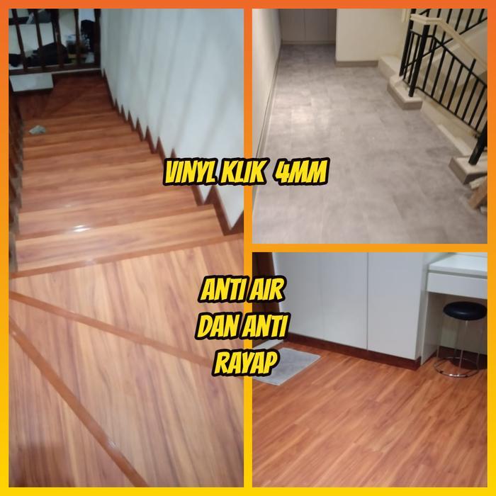 Terlaris Lantai Vinyl Klik Spc Tebal 4Mm