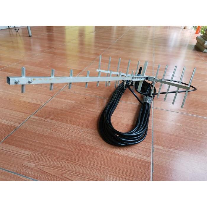 New Best Quality 100% Original Antena Yagi 12 El - Antena Modem Mifi Hp Home Router Antena Yagi Grid