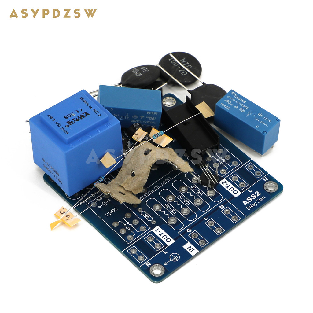 ASS2 HIGH POWER CLASS A POWER AMPLIFIER DELAYED SOFT START DIY KIT/FINISHED BOARD 110V/220V