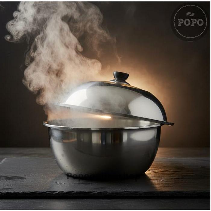 Baskom Korea Stainless Mangkok Jumbo Mixing Bowl Adonan Kue Lauk
