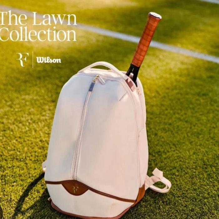 Tas Tennis Wilson Rf Backpack Lawn Collection/Tennis Bag Wilson Original