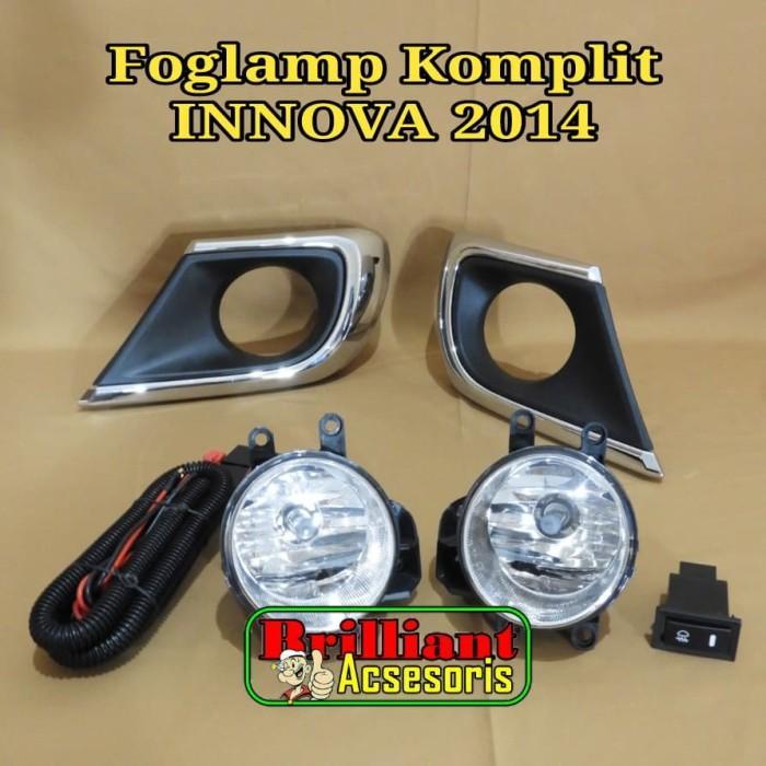 Foglamp - Lampu Bemper Komplit - Innova 2014