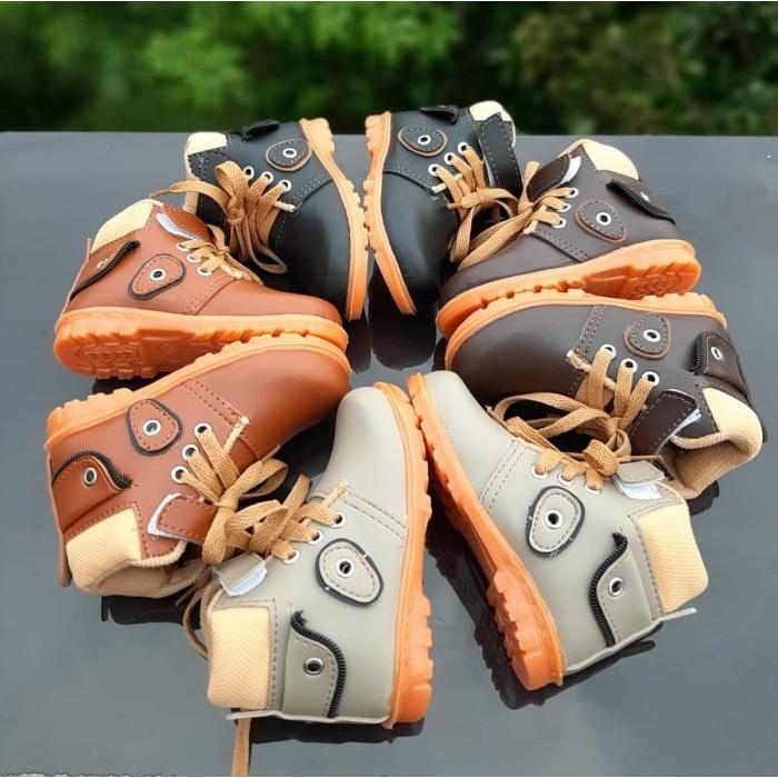 Lnoonty Baby - Sepatu Boot Anak Laki Laki Perempuan 1 2 3 4 5 6 Tahun
