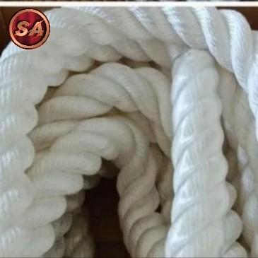tali tambang 38mm nylon putih besar nilon