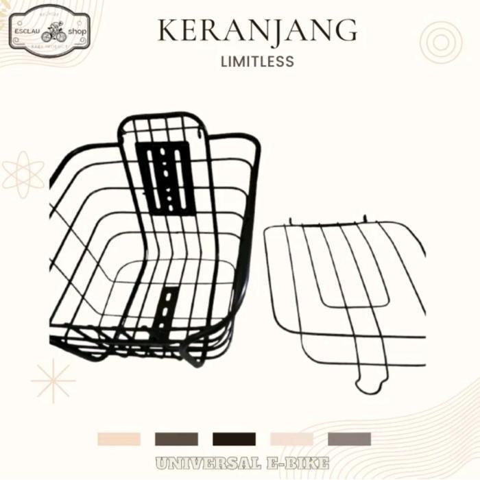 Keranjang Sepeda Listrik Universal E-Bike Electrik Bike Selis