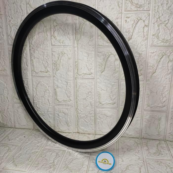 Velg Rims 20 Murni 406 GTS-TEC 36H 32H Double Wall 3cm Black CNC Sepeda Lipat Seli BMX nivelo Jumlah