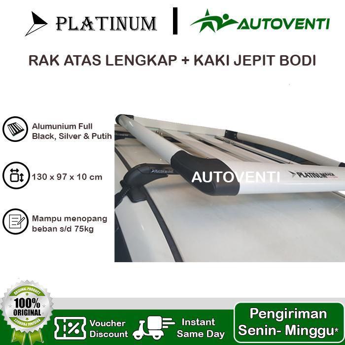 RAK ATAS / ROOF RACK MOBIL MITSUBISHI XPANDER PLATINUM + KAKI