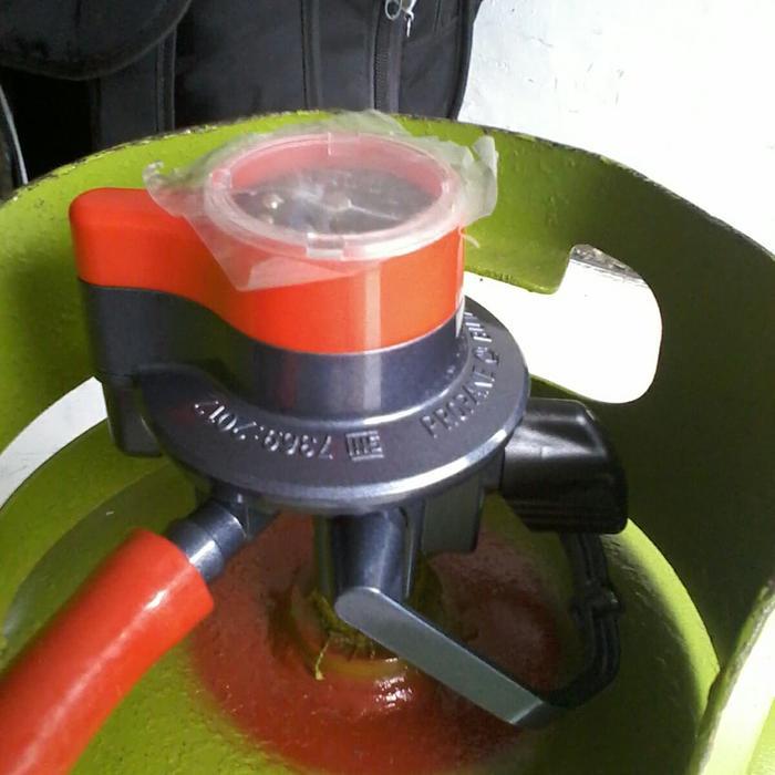 Regulator Matic lpg Pertamina threelock winn gas Automatic & Selang