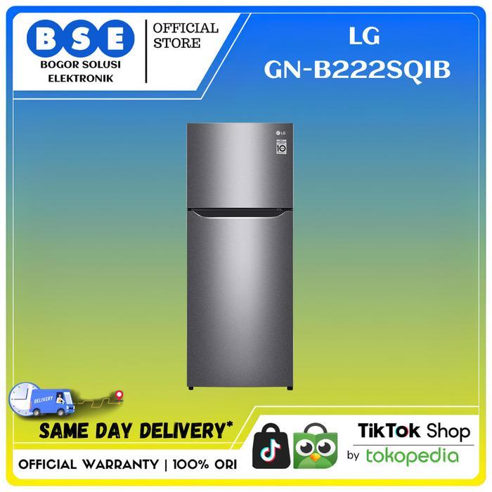 LG GN-B222SQIB Smart Inverter Compressor LG Kulkas 2 Pintu GN B222SQIB