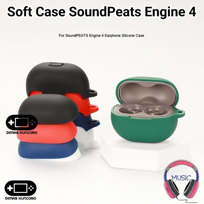SOFT CASE SOUNDPEATS ENGINE 4 SILICONE SILIKON ENGINE4 EAHONE COVER PROTECTOR