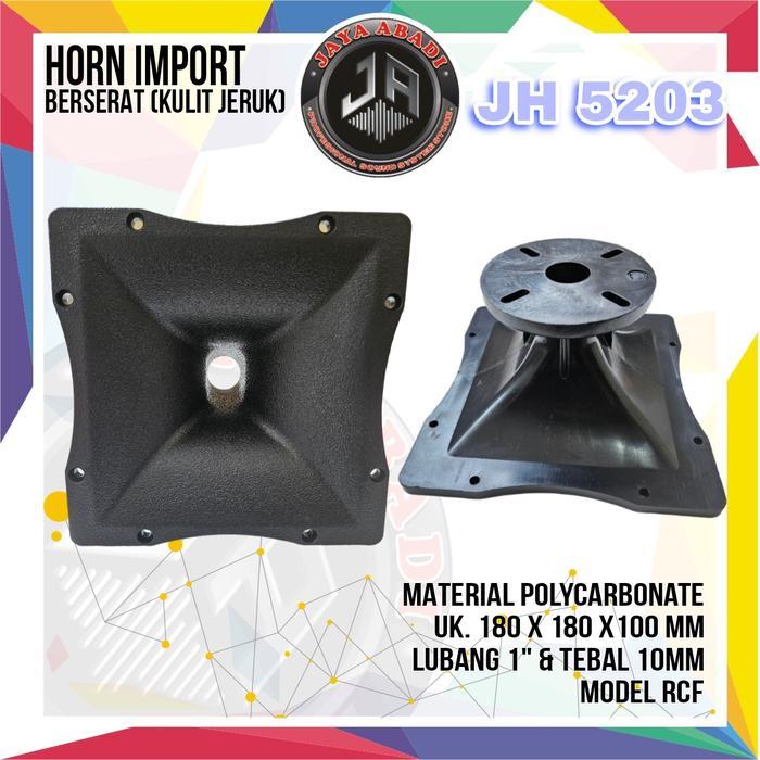 SALE HORN MODEL RCF POLYCARBONATE 180 X 180 MM ORIGINAL IMPORT TERMURAH