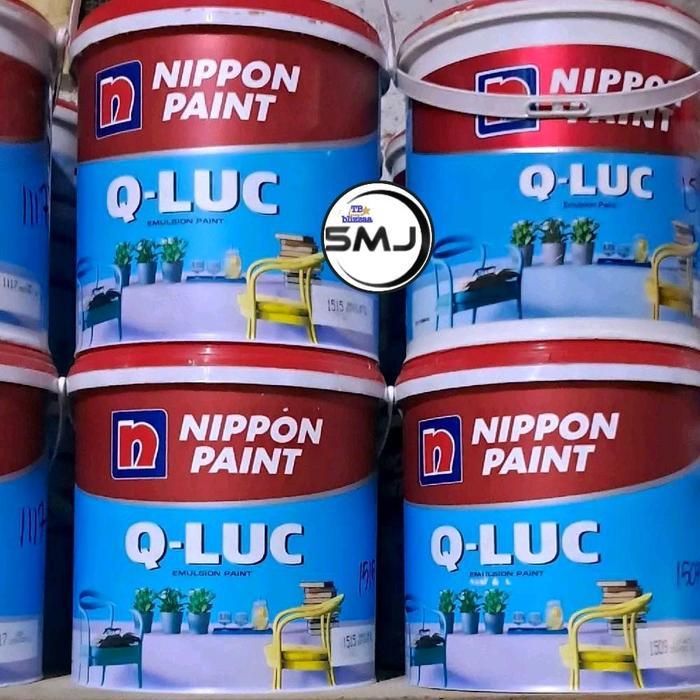 Cat Tembok QLUC 5kg Qluc Aneka Warna Extra White 1501 White 1505 Q-LUC Nippon Paint