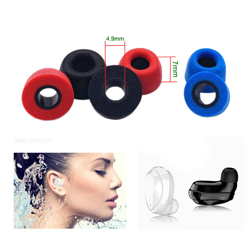 SPECIAL Memory Foam Ear Tips Height 7mm 4.9mm caliber For TWS QCY T1/T5  E10 ZS10PRO C12ZSX Earplugs