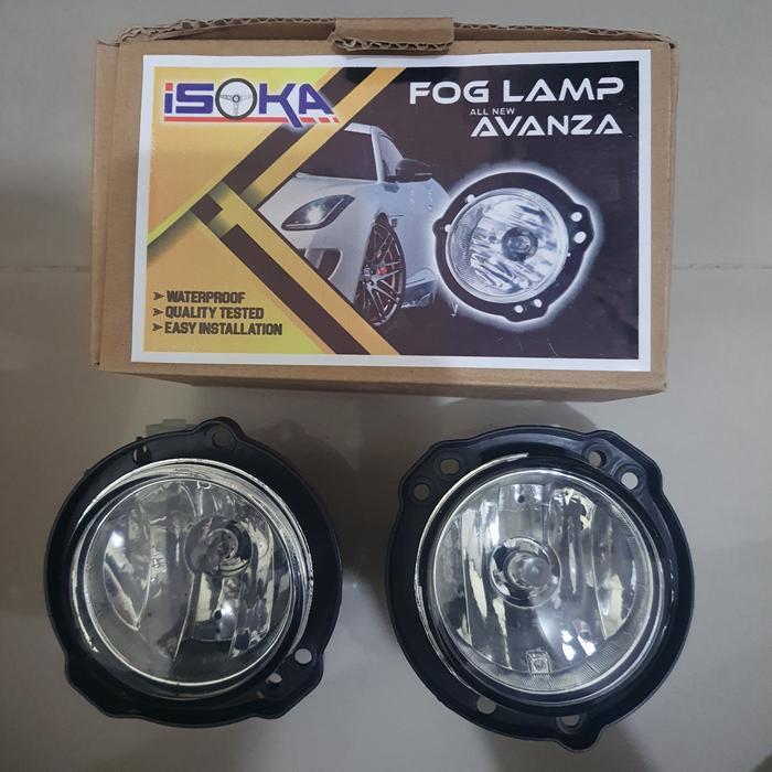 Lampu Foglamp Avanza 2012 - 2024, Xenia, Sigra,Cayla,Agya, Ayla