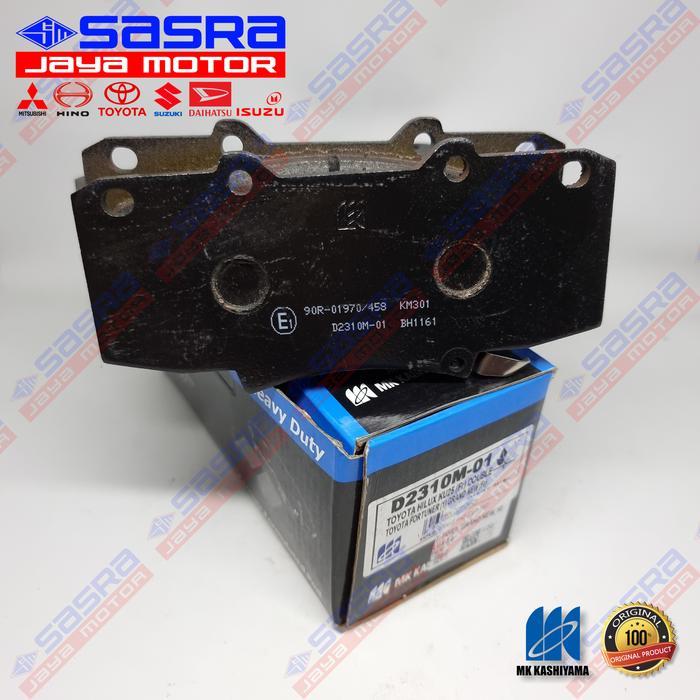 Brake Pad Frt Fortuner Vnt 2012-2015Hilux Dc Mk Kashiyama Heavy Duty - Kampas Rem Depan