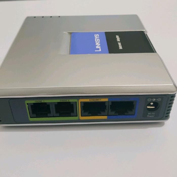 kbr Linksys Spa2102 SIP VoIP 2 port FXS ATA Gateway (upgrade PAP2T-NA)