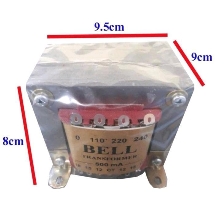 TRAVO BELL 5A CT 45V BESAR TEMBAGA MURNI