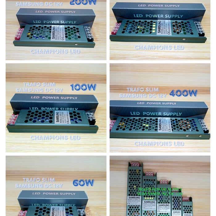 Trafo LED Power Supply Slim Samsung DC 12V