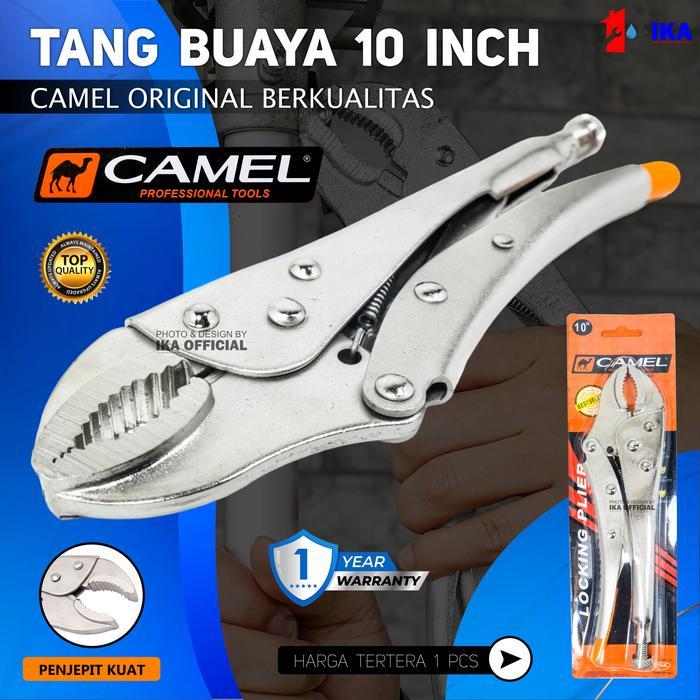 TANG BUAYA BENGKOK 10 INCH / tang buaya bengkok 10" / vice grip / Tang