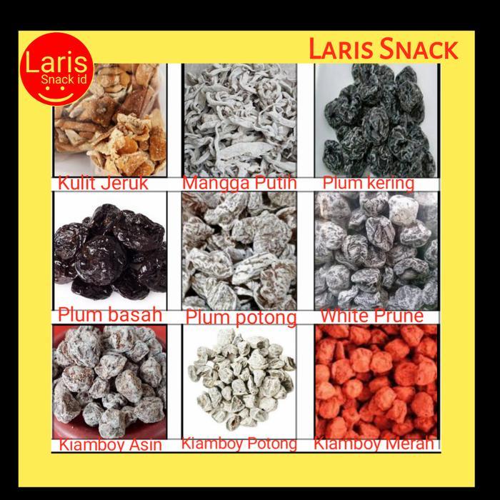 Manisan Buah Kiamboy Kiamboi ( Plum Merah, Putih, Madu ) Plum Putih