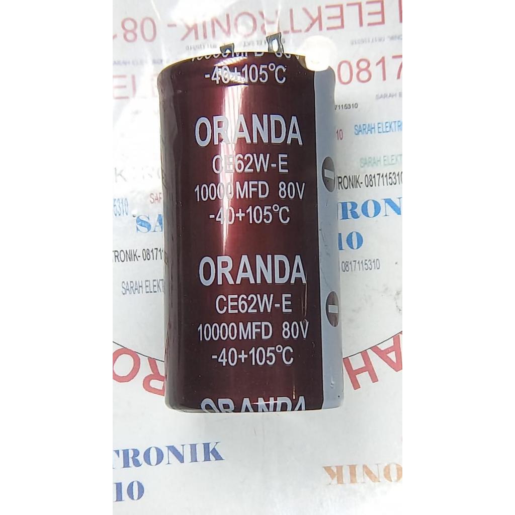 "New" Elco 10000/80 Oranda / Elco 10000uf/80v ORANDA