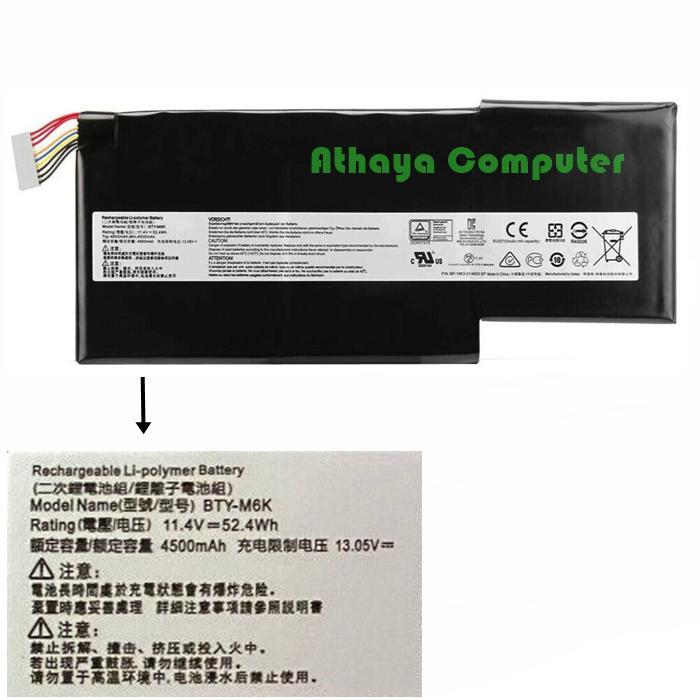 BERGARANSI Battery Baterai MSI GF63 THIN 9RCX GF63 9SC-621 Original