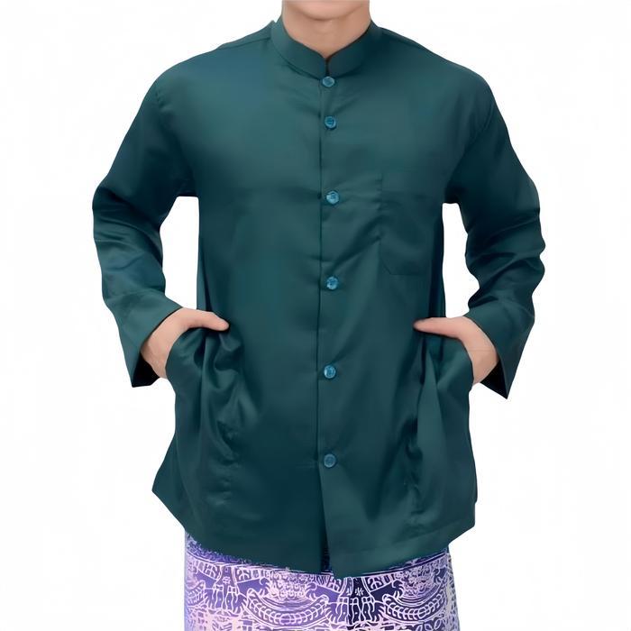 Best Seller Baju Koko Pria Dewasa Jumbo Xxxl Model Ammu Amu Koko Haibah Habib Habaib Lengan Panjang