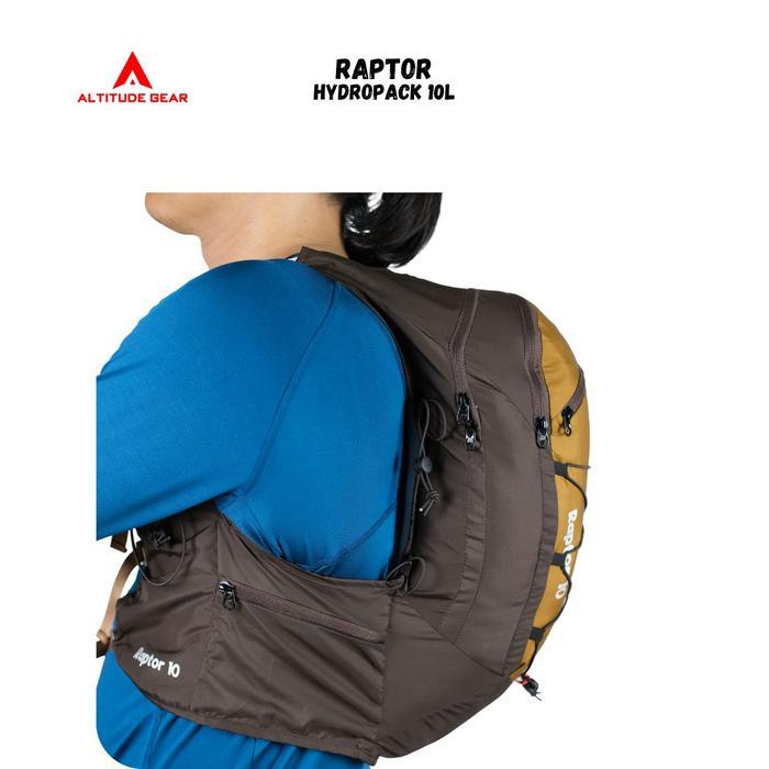 Eiger Sport Hike - Ransel Altitude Gear Raptor 10 Hydropack Trail Running Ultralight Tas Olahraga