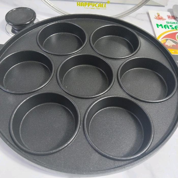Cetakan Happy Call 7 Lubang Datar Doreyaki Pan