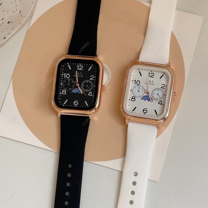 Loreo - Jam Tangan Wanita Model Chrono Analog Watch Women Fashion