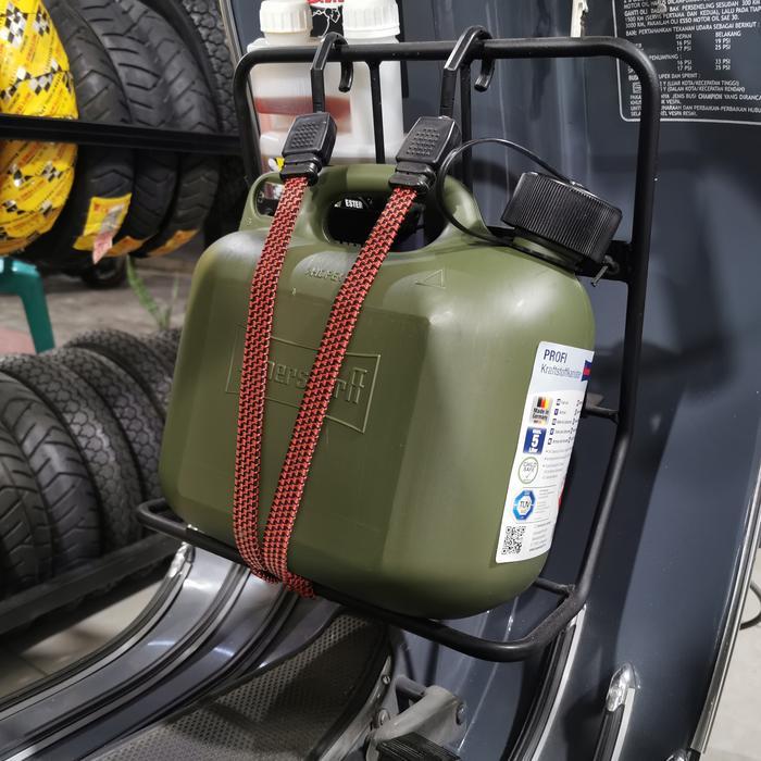 Jerrycan jerigen Bensin cadangan Hunersdorff 5Liter Original Germany