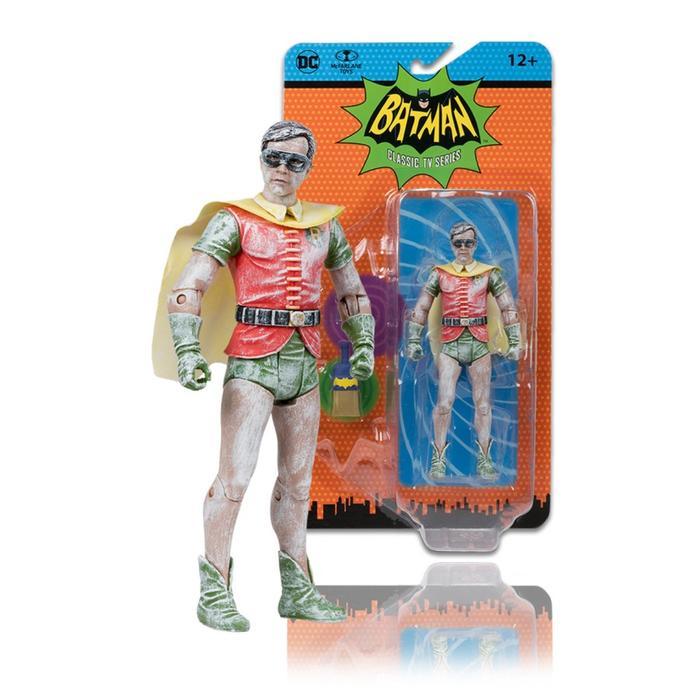 Mcfarlane Toys Wax Robin Dc Retro Batman 66 6" Action Figure