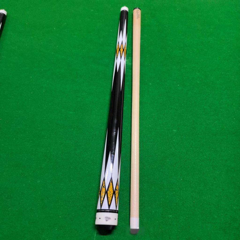 57" Billiard Cues Stick Cue for Pool Table 1/2 Split for Billiard Player