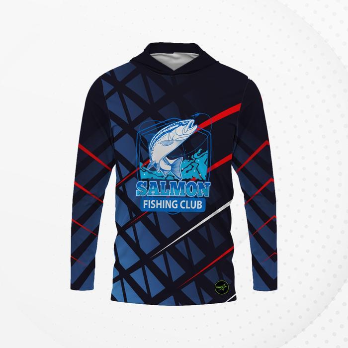 ORIGINAL Baju Kaos Jersey Mancing Mania Hoodie Bertopi Lengan Panjang, Fishing1 READY STOCK