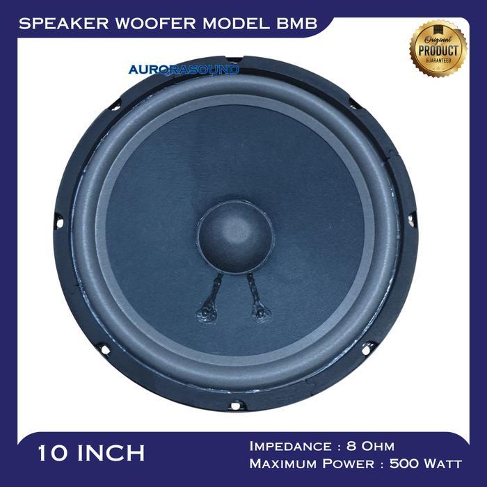 Speaker Karaoke Model Bmb 10 Inch 10In Full Range Woofer 500 Watt Double Magnet