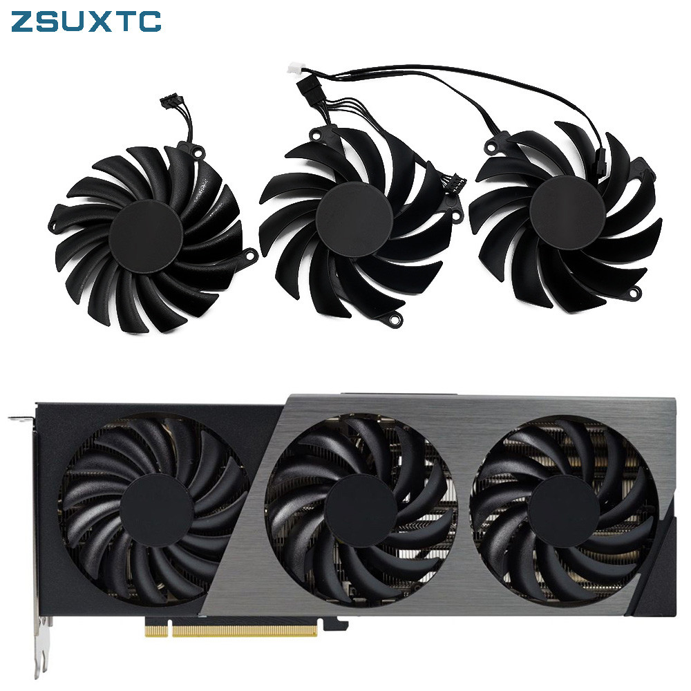85MM CF-12910S CF-12915S Rtx4070 SUPER GPU Cooler for Inno3d RTX 4070Ti 4070 4060Ti X3 OC Graphics