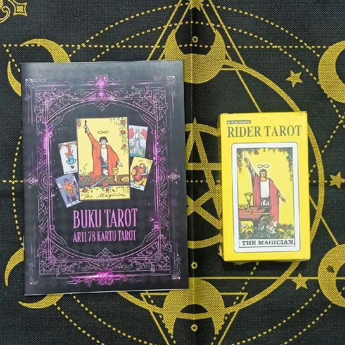 Buku Tarot Arti 78 Kartu Tarot + Bonus kartu Tarot The ian