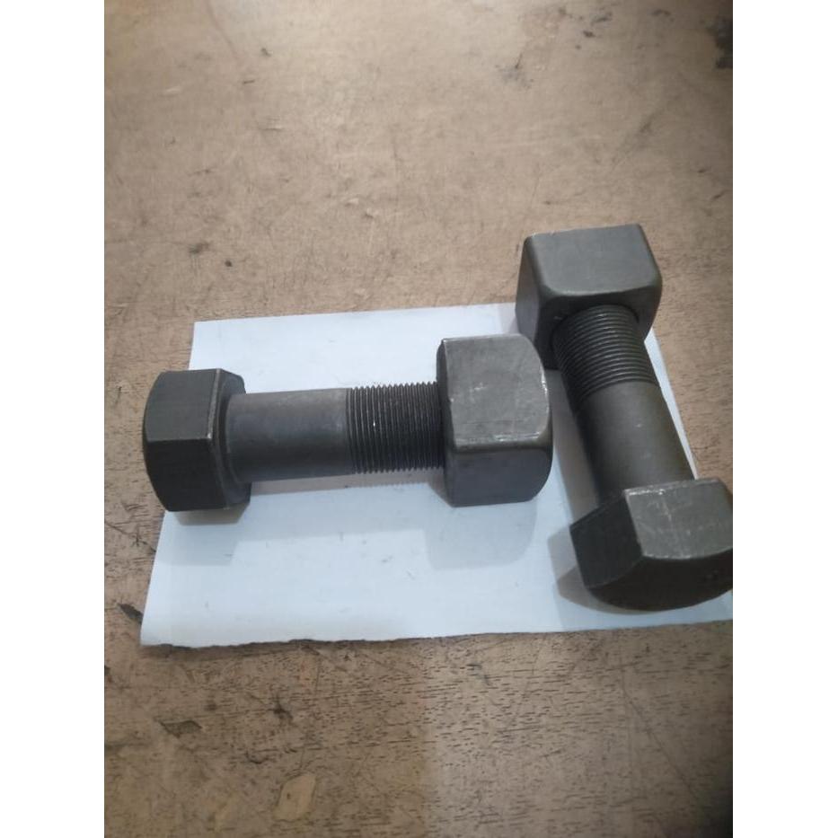 BAUT SIDE CUTTER badan+drat HALUS[salah:kasar]176-32-11210 [x8]+NUT 01