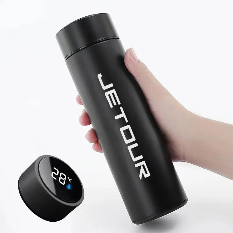 500ML Thermo Cafe Coffee Mug For Chery Jetour X70 X70SM X90 X95 DASHING i-DM T2 T3 Accessories Car