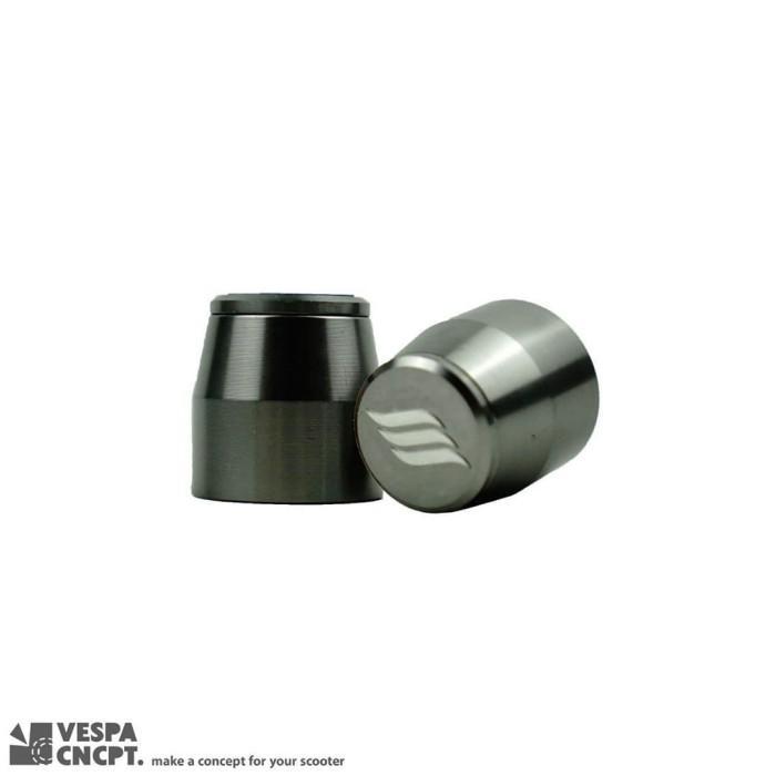Stabilizer/ Bar End Luigy Grey Vespa Sprint Primavera Lx S Gts 3V Iget