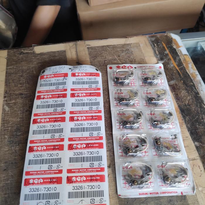 Platina + Condensor Set Toyota Kijang 100% Dijamin Asli Sgp Asli Mobil