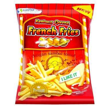 Siantar Top French Fries 2000 Snack [75 g] AF
