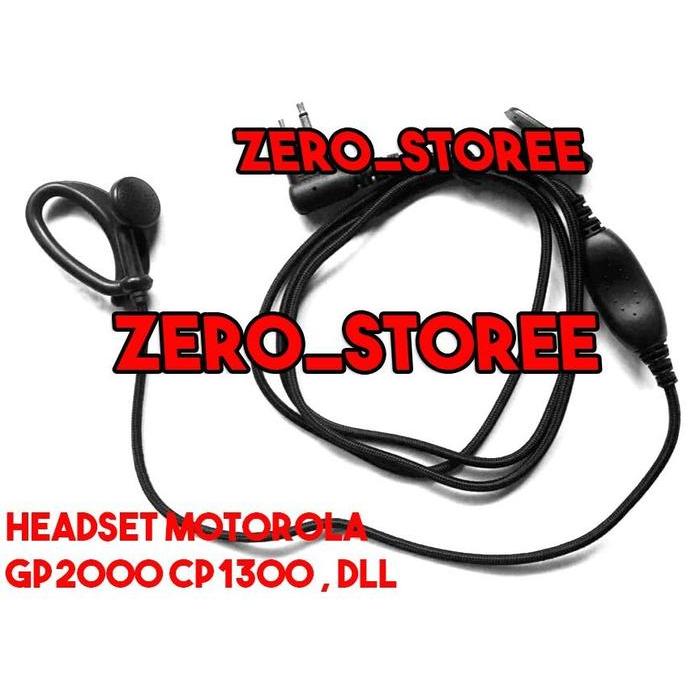 SALE Handsfree Motorola Headset HT Earmic Tali Sepatu GP2000 CP1300 CP1660 Handsfree Motorola