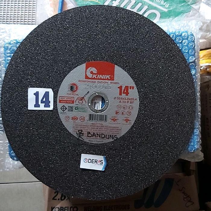 KINIK 14 in x 3 mm BATU GERINDA POTONG KINIK 14 inchi CIRCLE