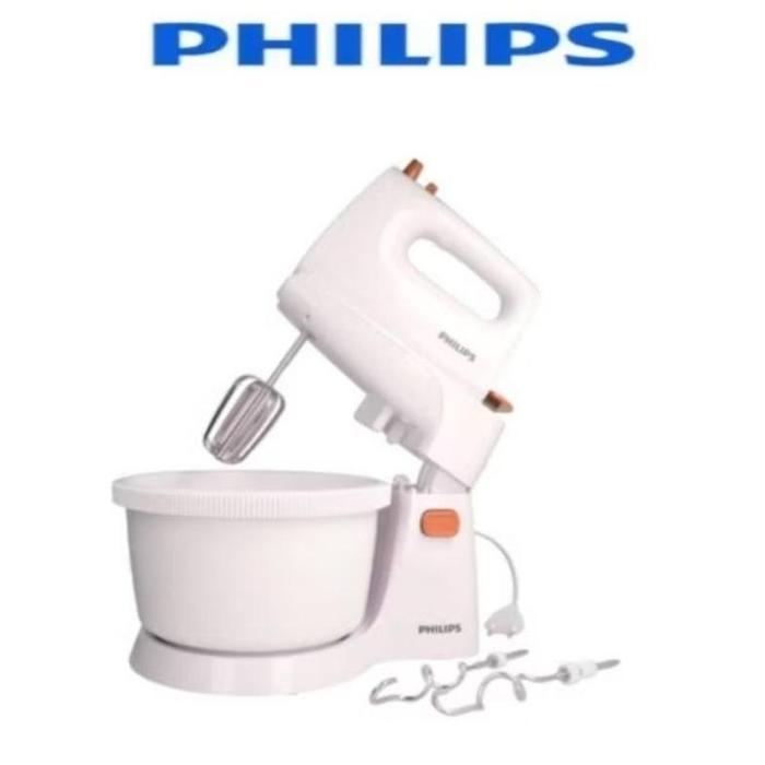 * MIXER PHILIPS HR 1538 - STAND MIXER - MIKSER PENCAMPUR ADONAN - KUE/ROTI - 2 LITER **