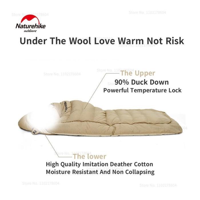 SLEEPING BAG / KANTONG TIDUR CAMPING SNOW WINTER NATUREHIKE CNH22SD008