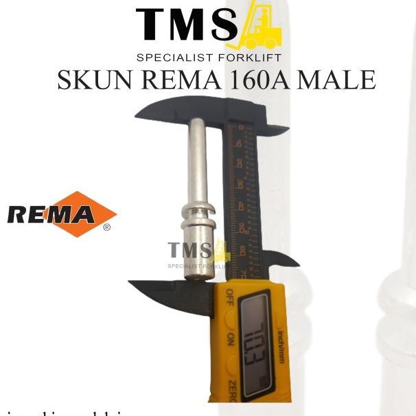 Pin Rema Socket Battery 160A Male Ip23 Din 160 Amp Skun