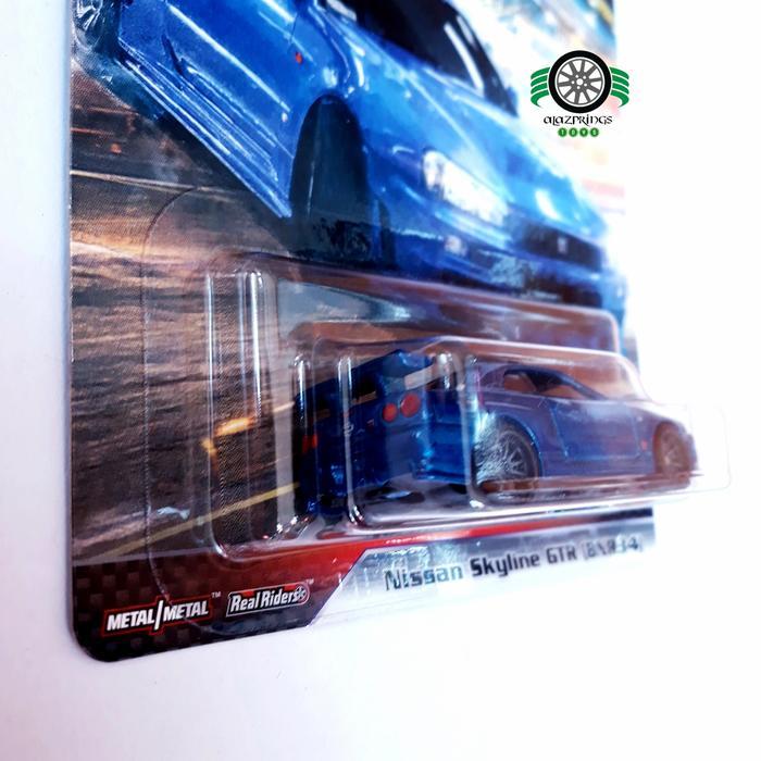 HOTWHEELS NISSAN SKYLINE R34 GTR (BNR34) FAST FURIOUS FAST SUPERSTAR